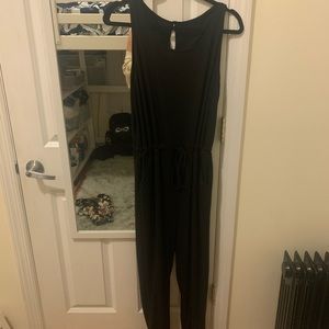 Black jumpsuit